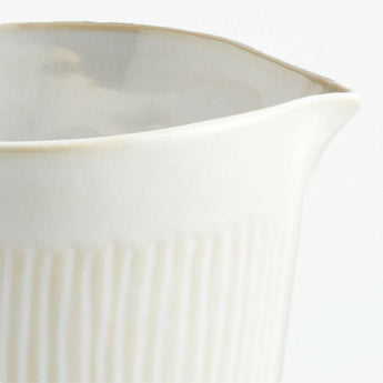 Dover White Gravy Pitcher.