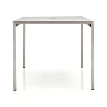 Dune Rectangular Dining Table with Painted Glass.
