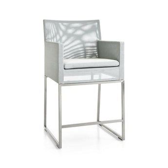 Dune Counter Stool with Sunbrella® Cushion.