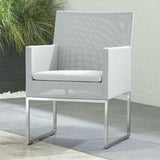 Dune Dining Chair with Sunbrella® Cushion.