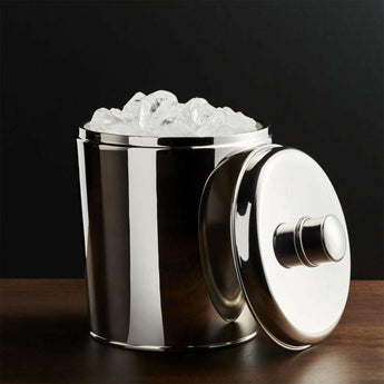 Easton Double-Walled Stainless Steel Ice Bucket.