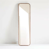 Edge Standing Wood Floor Mirror Walnut.