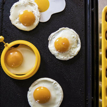 Yellow Silicone Pancake/Egg Ring.