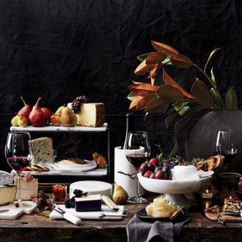 French Kitchen Marble Fruit Bowl.