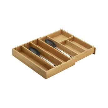 Expandable Bamboo Gadget Tray.