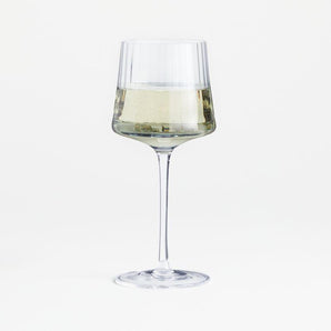 Ezra Optic White Wine Glass.