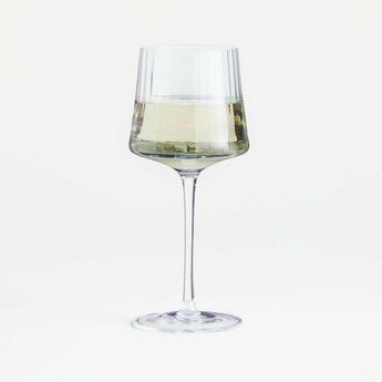 Ezra Optic White Wine Glass.