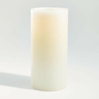 Flameless Wax Pillar Candle.