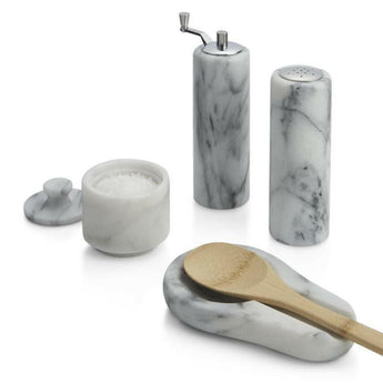 French Kitchen Marble Salt Cellar.