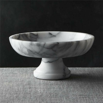 French Kitchen Marble Fruit Bowl.