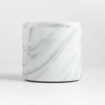 French Kitchen Small Marble Canister.