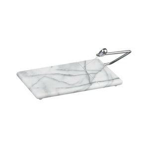 French Kitchen Marble Cheese Board with Slicer.