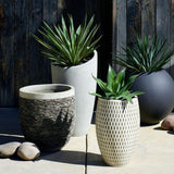 Sphere Planter Large Dark Grey.