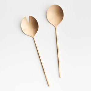 Gold Servers Set of 2.