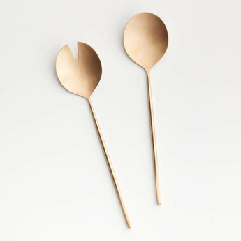 Gold Servers Set of 2.