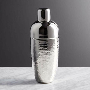 Graham Hammered Metal Cocktail Shaker.