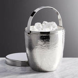 Graham Hammered Metal Ice Bucket.