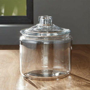 Heritage Hill 96 oz. Glass Jar with Lid.