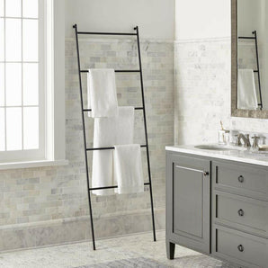 Jackson Black Towel Ladder.