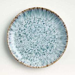 Julo Blue and White Dinner Plate