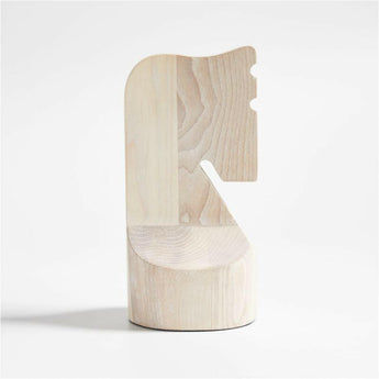 Knight Doorstop Sculpture.