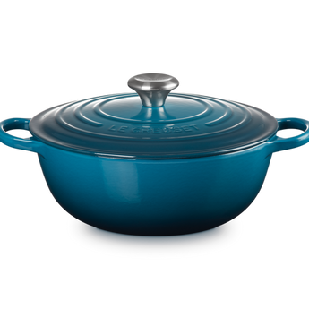 Le Creuset Cocotte Round Iron Casserole.
