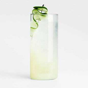 Lavinia Recycled Green Highball Glass.