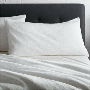 Lindstrom Cotton White King Sham.
