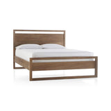 Linea II Natural Queen Bed.