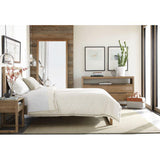 Linea II Natural Queen Bed.