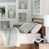 Linea II Natural Queen Bed.