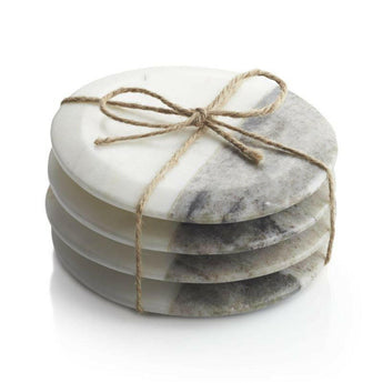 Set of 4 Marble Coasters.