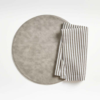 Maxwell Round Easy-Care Placemat.