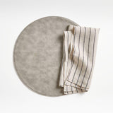 Maxwell Round Easy-Care Placemat.