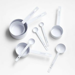 Nera Matte White Measuring Cups.