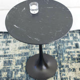 Nero Marble Accent Table.