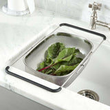 Over-The-Sink Mesh Colander.