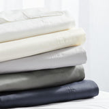 400 Thread Count Organic Sateen Dove King Sheet Set.