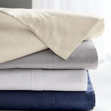 400 Thread Count Organic Sateen Dove King Sheet Set.