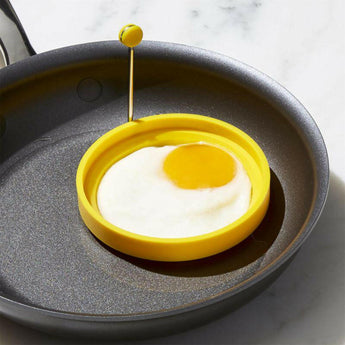 Yellow Silicone Pancake/Egg Ring.