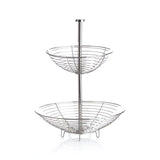 Carter Stainless 2-Tier Fruit Basket.