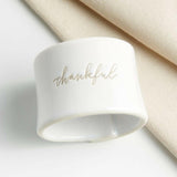 Thankful Napkin Ring.