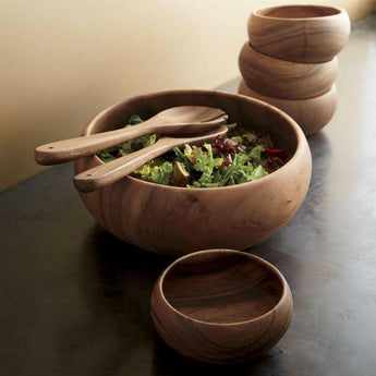 Tondo Acacia 2-Piece Serving Set.