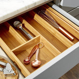 Expandable Bamboo Gadget Tray.