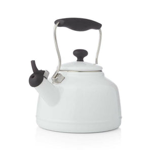 Chantal® Bridge Steel Enamel Tea Kettle.