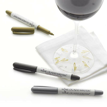 Wine Glass Markers, Set of 3.