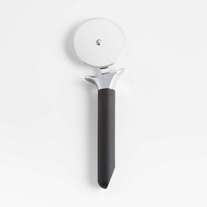 Crate & Barrel Black Soft-Touch Pizza Wheel.