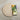 Round Whitewashed Water Hyacinth Placemat.