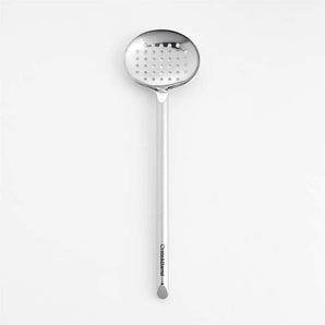 Crate & Barrel Stainless Steel Slotted Spoon.
