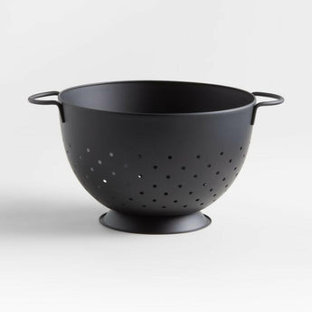 Nera Matte Black Colander..